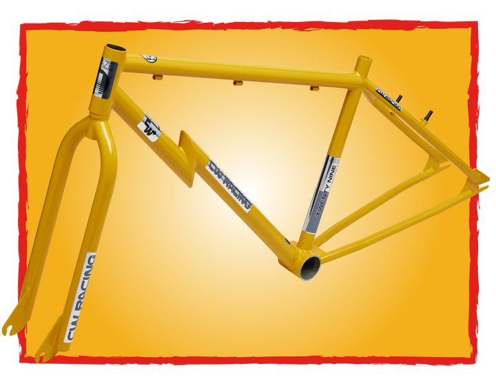 29” Phaze 1 Yellow Limited Edition Frame and Fork