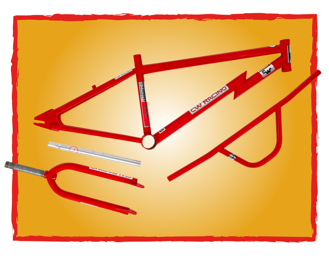 24” Phaze 1 Red Limited Edition Race Frame Kit