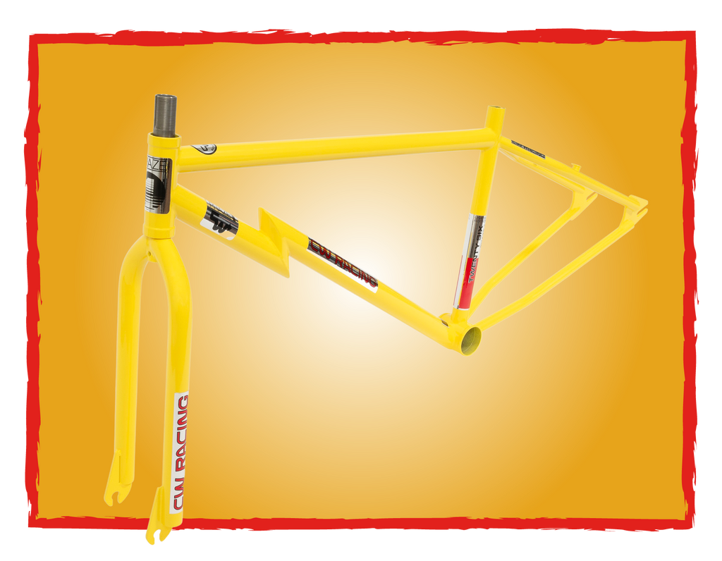 26” Phaze 1 Yellow Limited Edition Race Frame Kit – cwracing.com